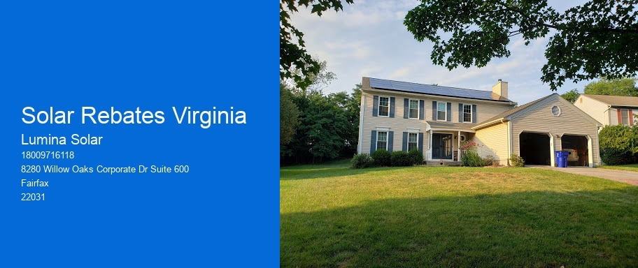 Solar Rebates Virginia